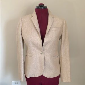 J. CREW Linen Blazer
